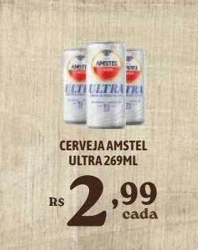 Bahamas Supermercados Cerveja amstel ultra oferta