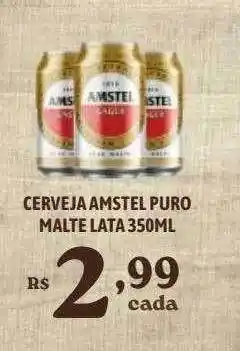 Cerveja amstel puro malte