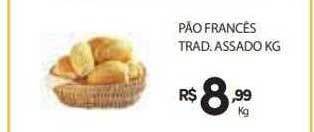 Pão francês trad. assado kg