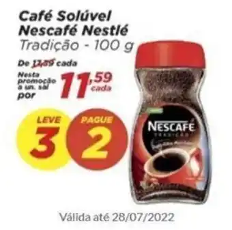 Dia Cafe Soluvel Nescafe Nestle 100g oferta