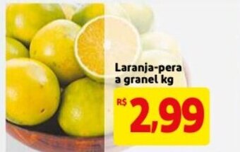 Mercado Extra Laranja Pera a granel 1kg oferta