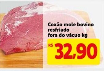 Mercado Extra Coxao mole bovino resfriado fora do vacuo 1kg oferta