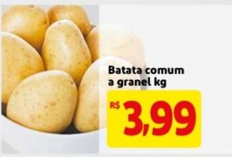 Mercado Extra Batata comum a granel 1kg oferta
