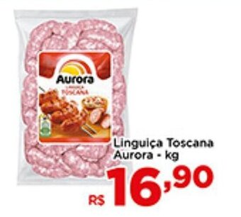 Shibata Supermercados Linguica Toscana Aurora 1kg oferta