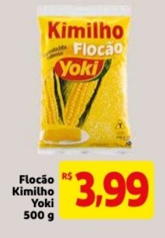 Mercado Extra Flocao Kimilho Yoki 500g oferta