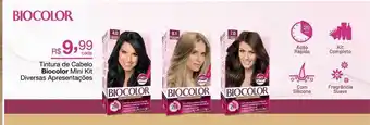 Tintura De Cabelo Biocolor Mini Kit Diverssas Apresentações