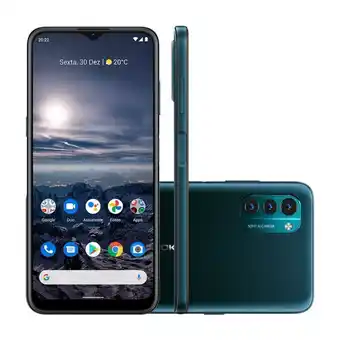 Fujioka Smartphone nokia g21, azul, tela 6.5", 4gb ram | 128gb oferta