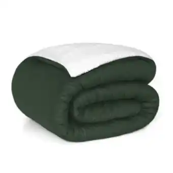 Vest Casa Coberdrom queen microfibra stripes sycamore green vestcasa oferta