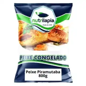 Peixe piramutaba nutrilapia em postas 800g