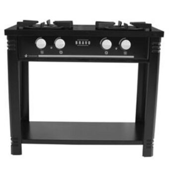 Lojas Certel Fogão industrial venâncio br2b 2 bocas gás glp oferta