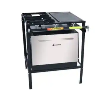 Lojas Certel Fogão funcional venâncio com 2 queimadores com forno e chapa ff2cdfc oferta