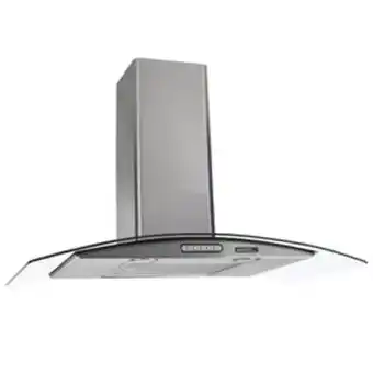 Lojas Certel Coifa de parede cvc slim inox vidro curvo 80cm nardelli oferta