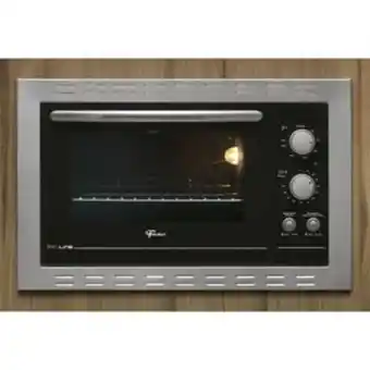 Forno elétrico fischer fit line de embutir 44l inox 220v