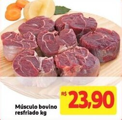 Musculo Bovino resfriado 1kg