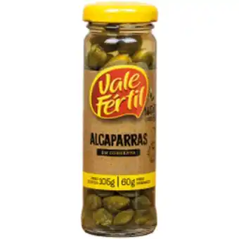Supermercados Mundial Alcaparras vale fértil vidro 60g oferta