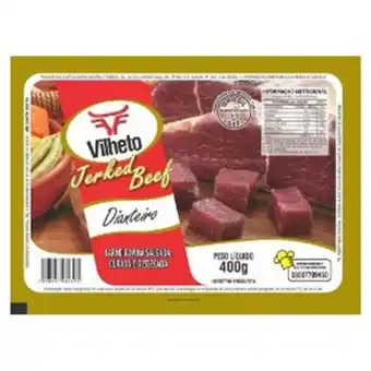 Carne seca dianteiro vilheto pacote 400g