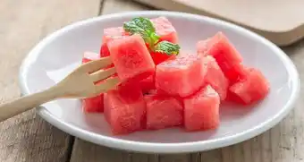 Melancia pingo doce cubos kg - vermelha