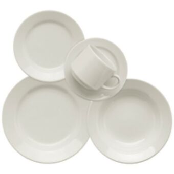 Novo Mundo Aparelho de jantar e chá biona donna, 20 peças, cerâmica - ae20-5002 oferta