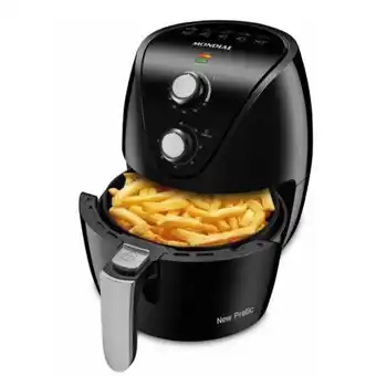Miranda Fritadeira elétrica air fryer new pratic 3,5 litros, 1500w, 220v, preta, af-31 oferta