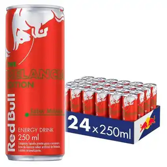 Carrefour Energético red bull energy drink, melancia edition, 250 ml (24 latas) oferta