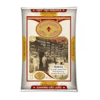 Arroz tipo 1 empório são joão pacote 5kg