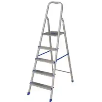 Comjol Escada alumínio 5 degraus mor oferta