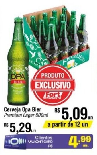 Fort Atacadista Cerveja Opa Bier 600ml oferta