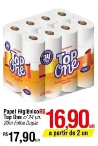 Fort Atacadista Papel Higiénico Top One oferta
