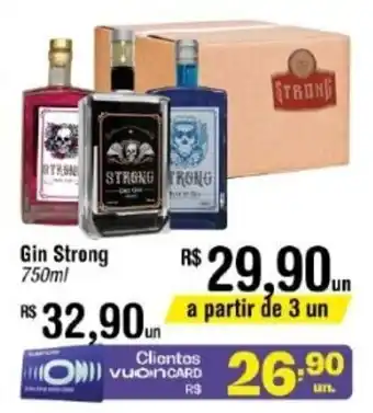 Fort Atacadista Gin Strong 750ml oferta