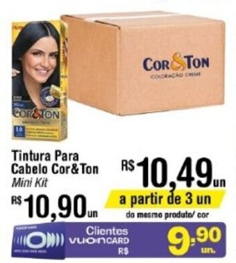 Fort Atacadista Tintura para Cabelo Cor&Ton oferta