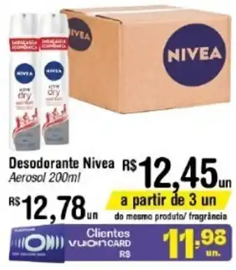 Fort Atacadista Desodorante Nivea 200ml oferta