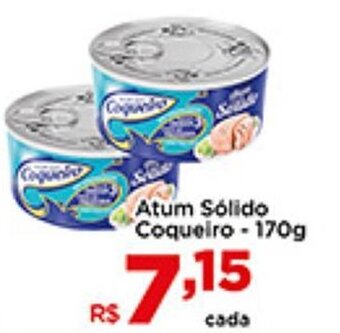 Shibata Supermercados Atum Solido Coqueiro 170g oferta