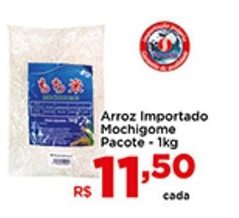 Shibata Supermercados Arroz Importado Mochigome Pacote 1kg oferta