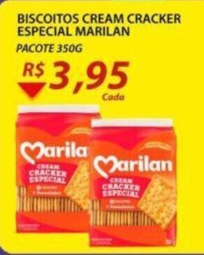 Assaí Atacadista Biscoitos Cream Cracker Especial Marilan 350g oferta