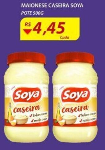 Assaí Atacadista Maionese caseira Soya 500g oferta