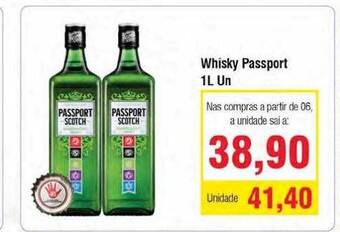 Spani Atacadista Whisky passport oferta