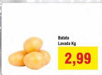 Spani Atacadista Batata lavada kg oferta