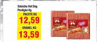 Spani Atacadista Salsicha hot dog perdigão kg oferta