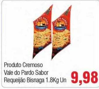 Spani Atacadista Produto cremoso vale do pardo sabor requeijão bisnaga oferta