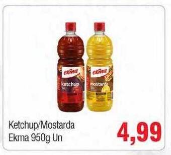 Spani Atacadista Ketchup-mostarda ekma oferta