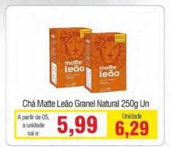 Spani Atacadista Chá matte leão granel natural oferta