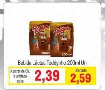 Spani Atacadista Bebida láctea toddynho oferta