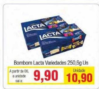 Spani Atacadista Bombom lacta variedades oferta