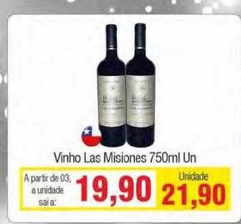 Spani Atacadista Vinho las misiones oferta