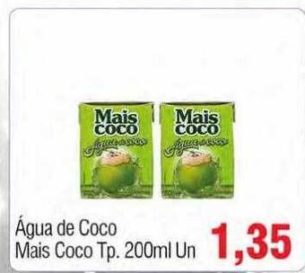 Spani Atacadista Água de coco mais coco tp oferta