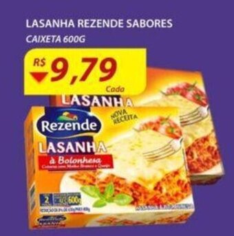 Assaí Atacadista Lasanha Rezende Sabores 600g oferta
