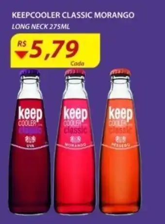 Keep Cooler Classic Morango long neck 275ml