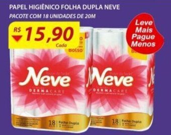 Assaí Atacadista Papel Higiénico Folha Dupla Neve oferta