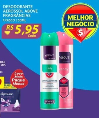 Desodorante Aerossol Above frag. 150ml