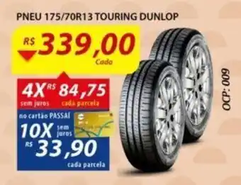 Assaí Atacadista Pneu 175/70R13 Touring Dunlop oferta